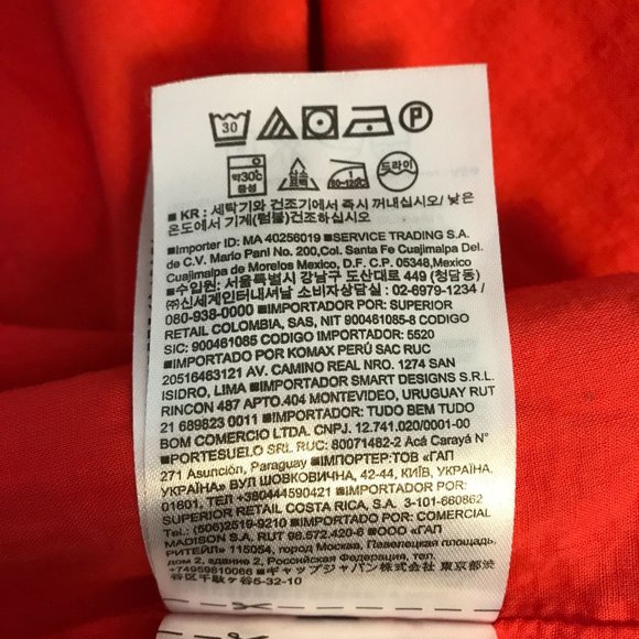 Banana Republic Womens Red Print Pull On Lined Pockets Skirt Size M - Picture 10 of 10